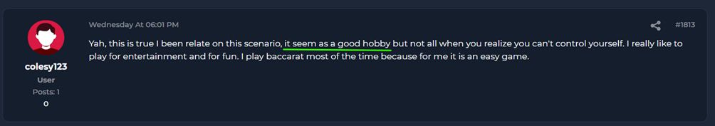 colesy casino feedback