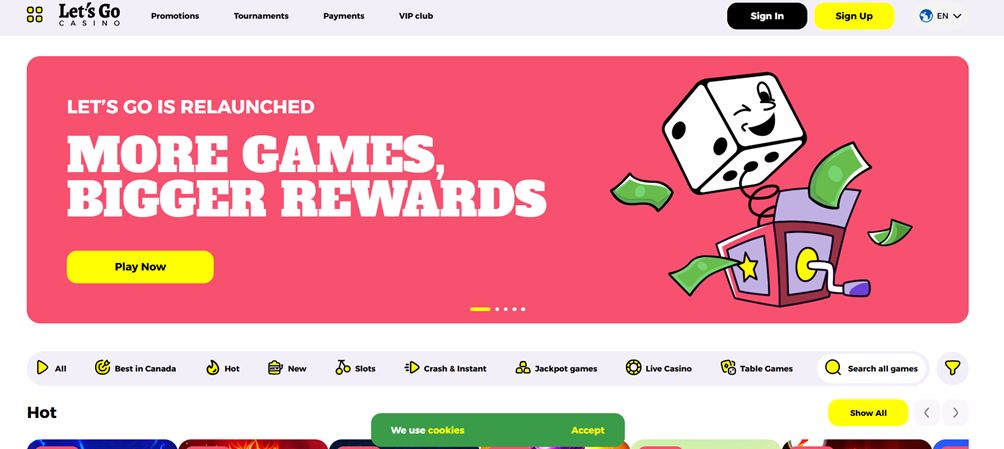 casino welcome bonus