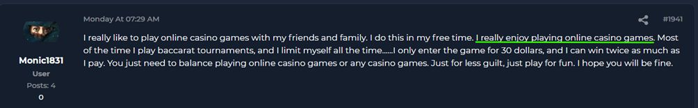 monic casino review